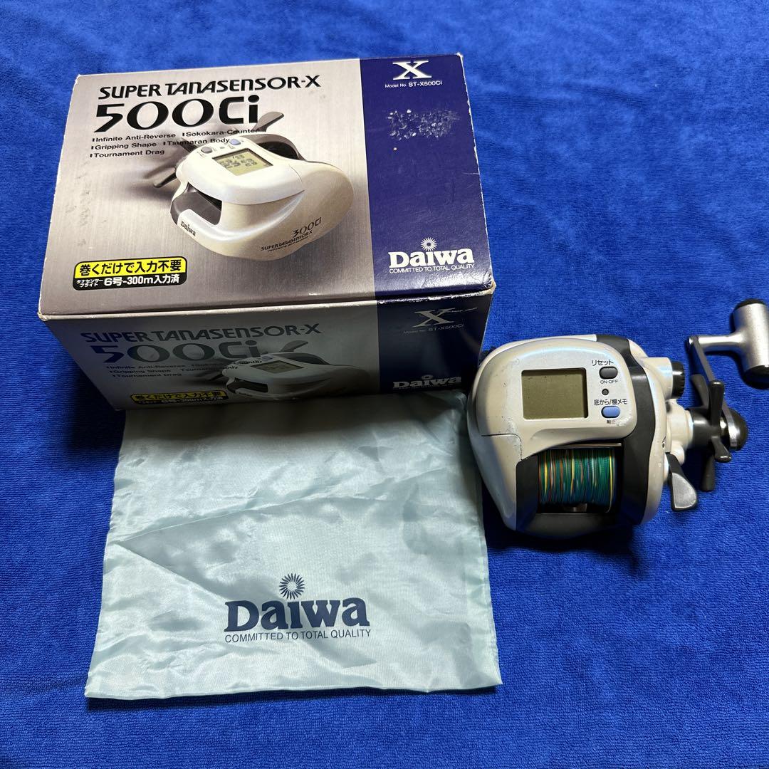 DAIWA ダイワ スーパータナセンサーX 500ci カウンター付 リール