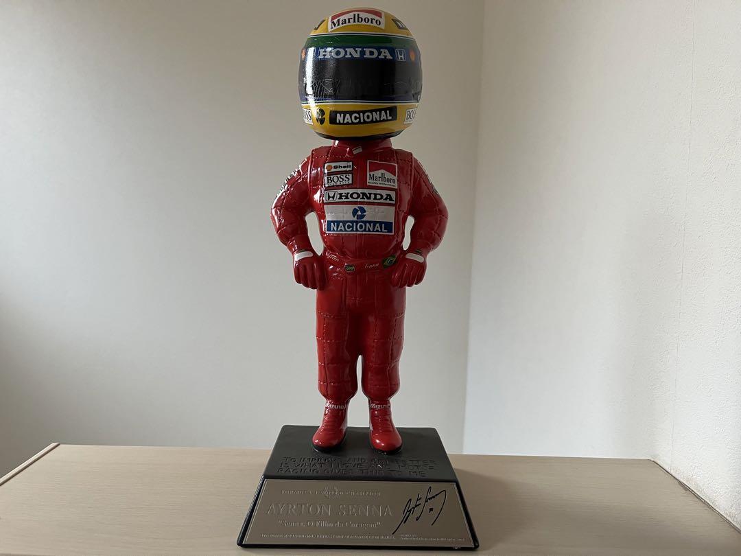 シリアルナンバー入り A.セナ スタチュー フィギュア 1992 日本GP