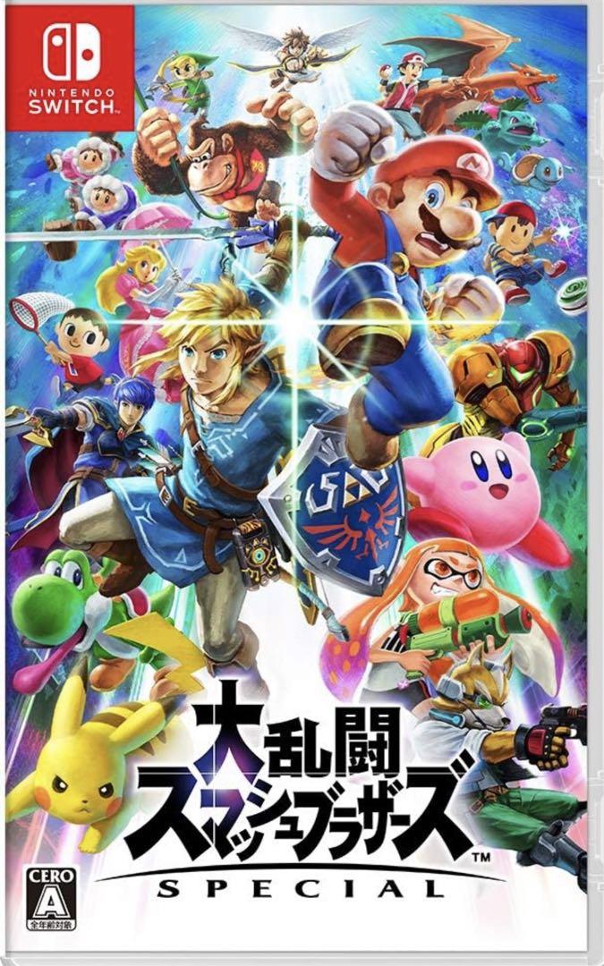 Switch 大乱闘スマッシュブラザーズ SPECIALシュリンク付き新品未開封