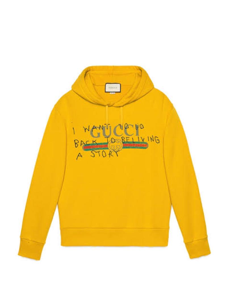 XL GUCCI 17AW ココキャピタン オールドグッチロゴスウェット