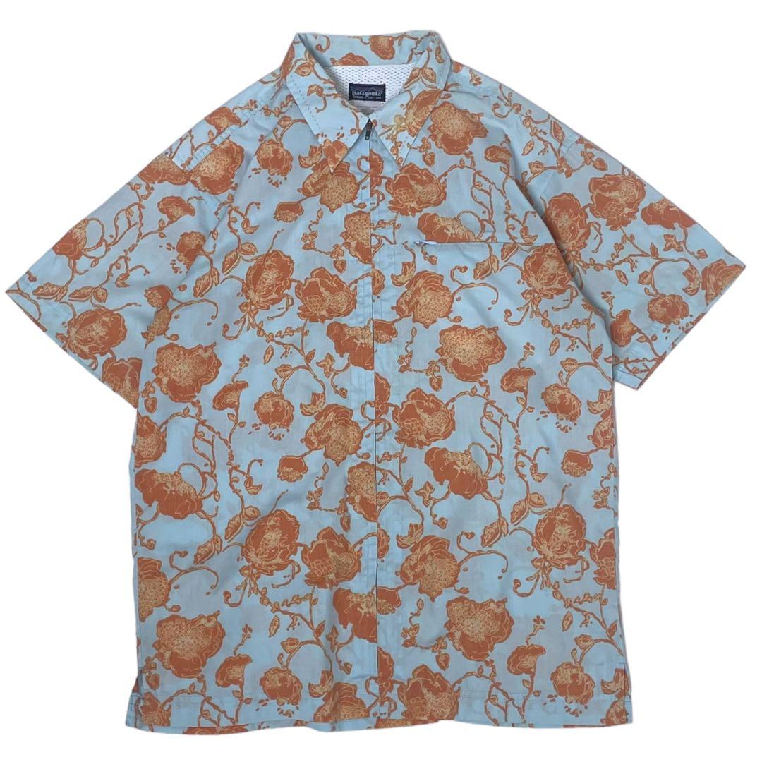 patagonia パタゴニア 半袖シャツ アロハシャツ ジップアップシャツ