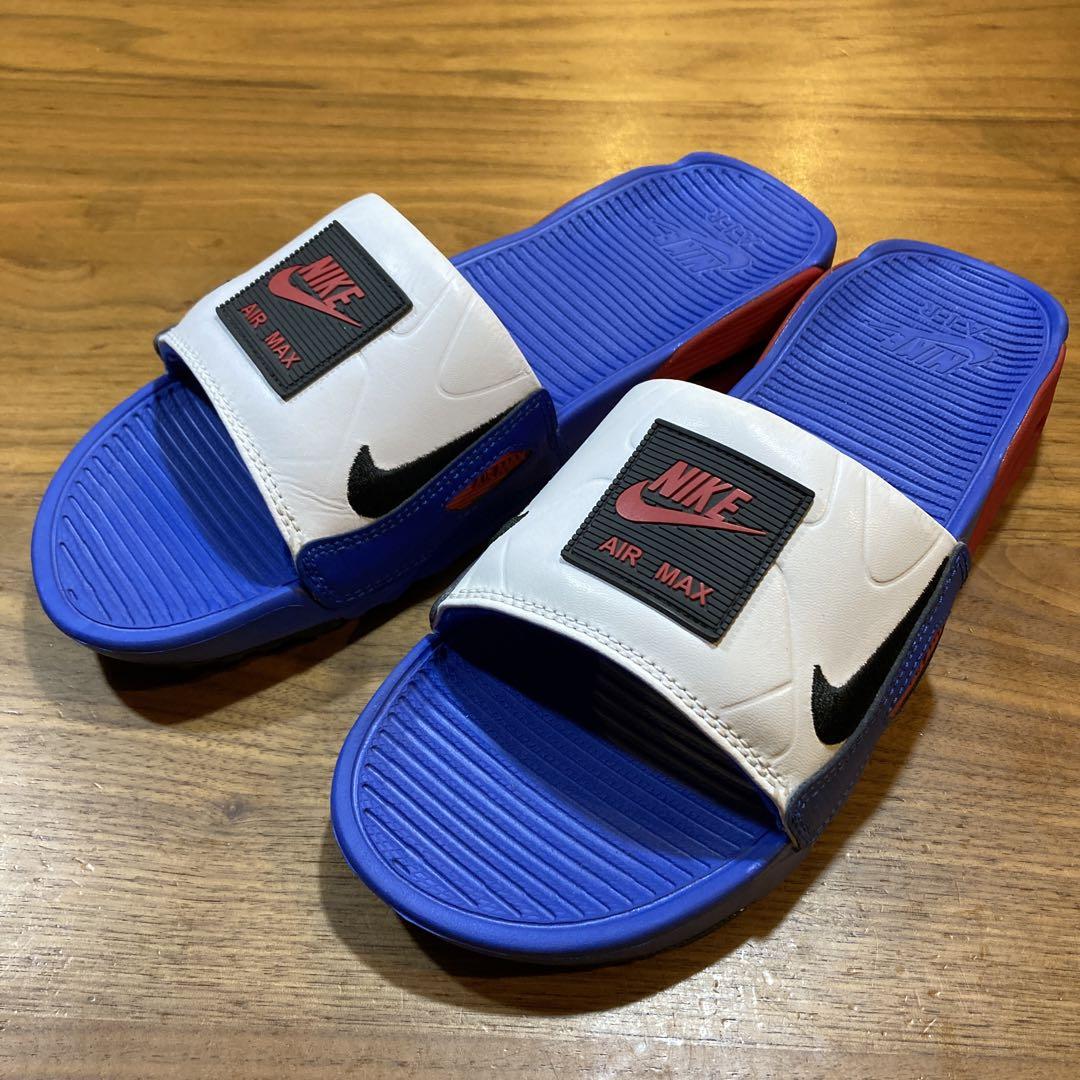 ナイキ エアマックス90 サンダル スライド ブルー 未使用 25