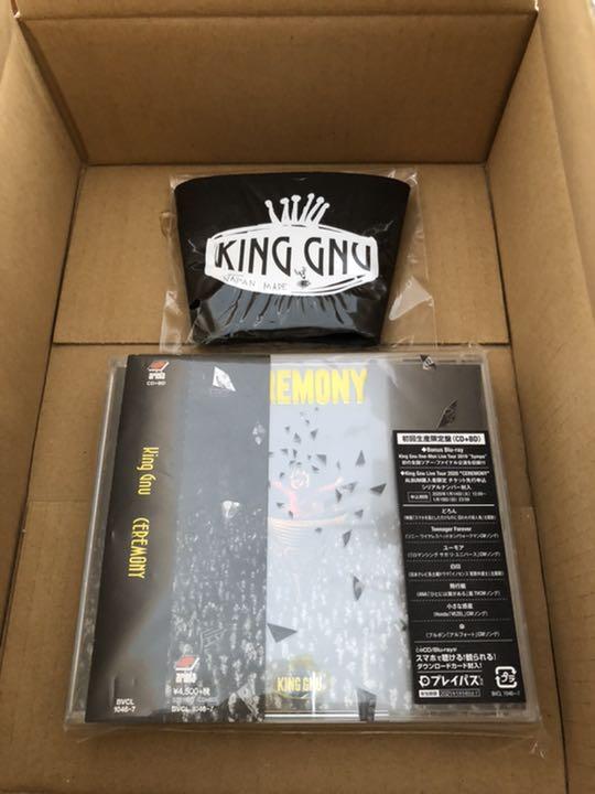 King Gnu キングヌー CEREMONY 楽天ブックス限定配送BOX付き