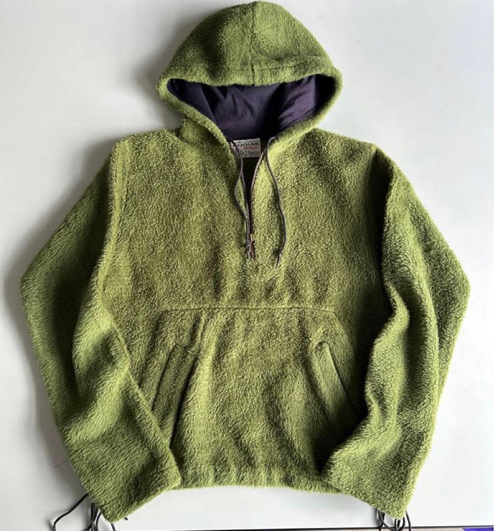 50s vintage campus kodiak ハーフジップ ジャケット