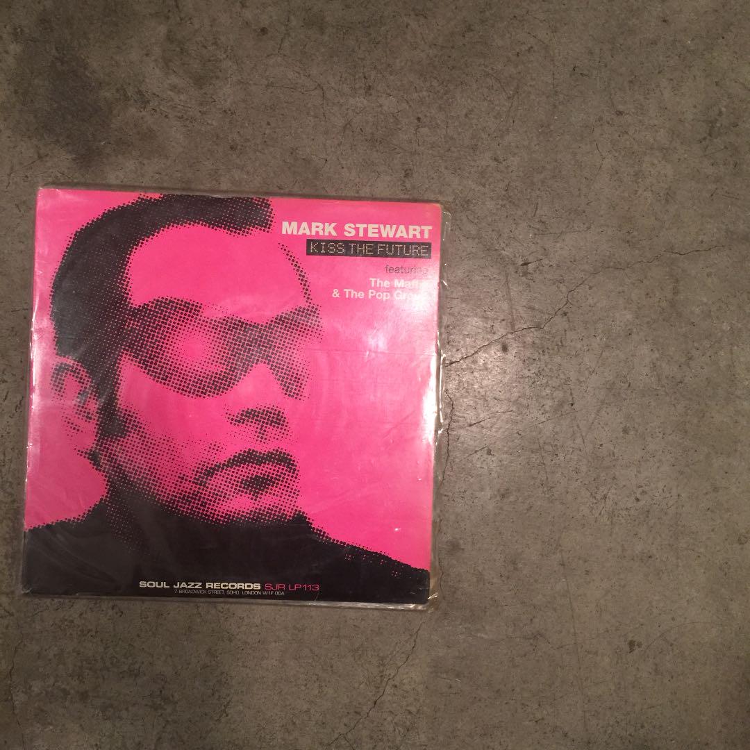 Mark Stewart # kiss the future lp レコード