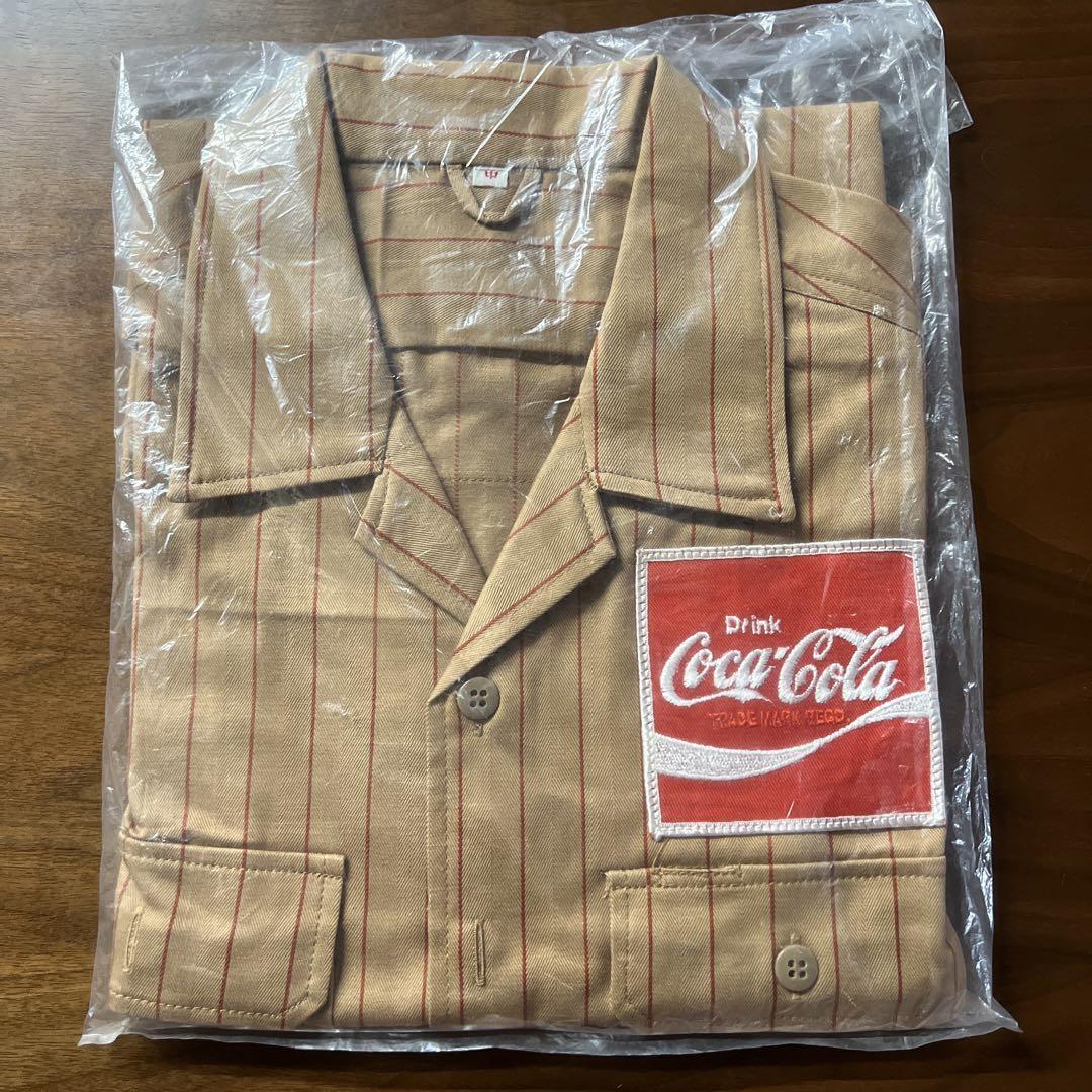 コカコーラ 半袖 制服 サイズ中