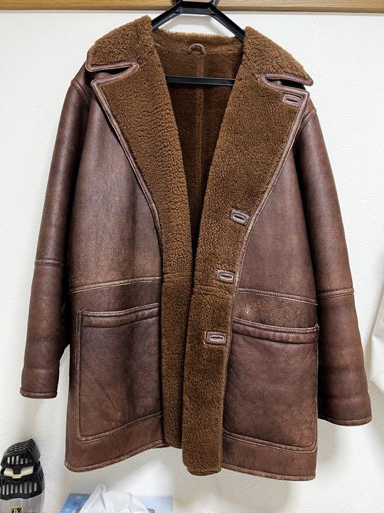 ムートンコート 古着