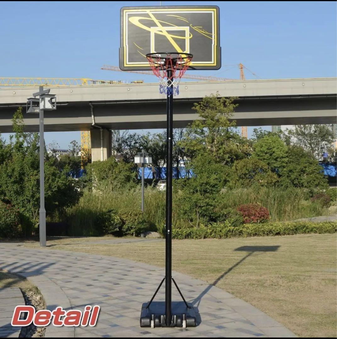 移動式バスケットゴール 屋外 ダブルスプリング付き 工具付き