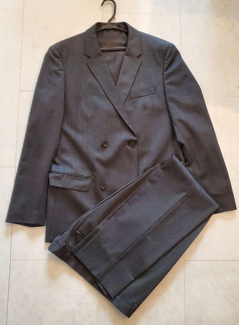 HUGO BOSS ダークグレー セットアップスーツ サイズ50