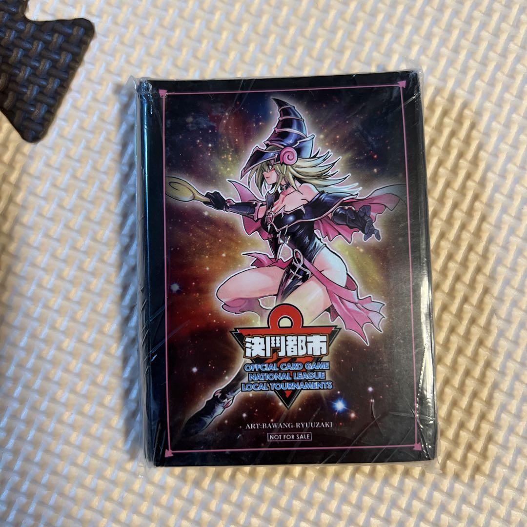 遊戯王 決闘都市 ブラックマジシャンガール スリーブ 未開封