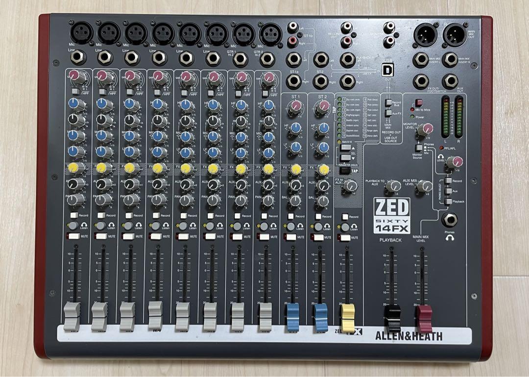 レコーディング/PA機器 ALLEN&HEATH ZED60-14FX