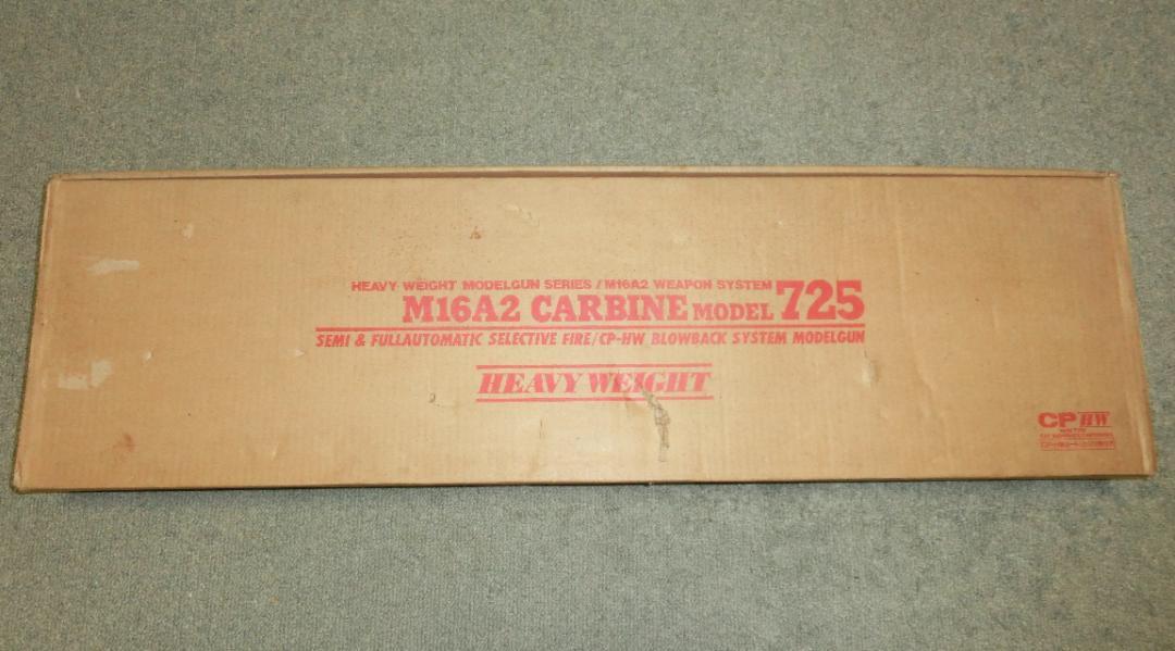 タイトープラスチック製モデルガン M16A2 CARBINE MODEL 725