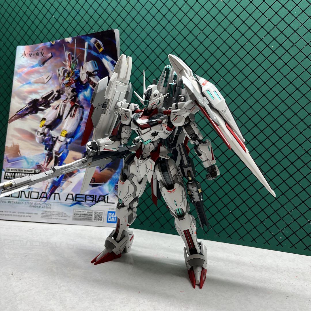 フルメカニクス ガンダムエアリアル 全塗装
