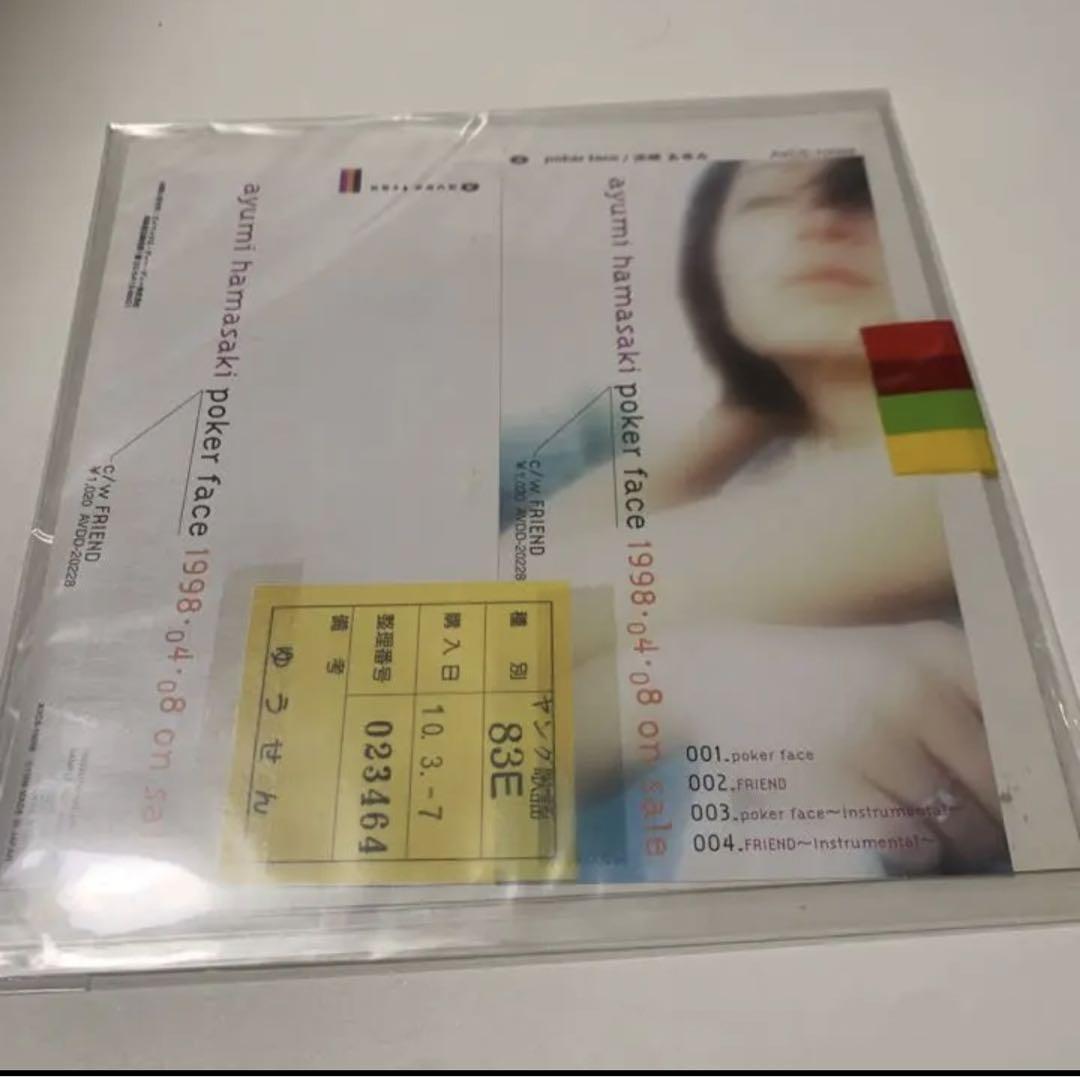 激レア 浜崎あゆみ poker face デビューシングル プロモCD 8cm