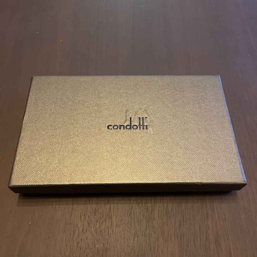 交渉可 Italy本革長財布【Condotti】新品未使用