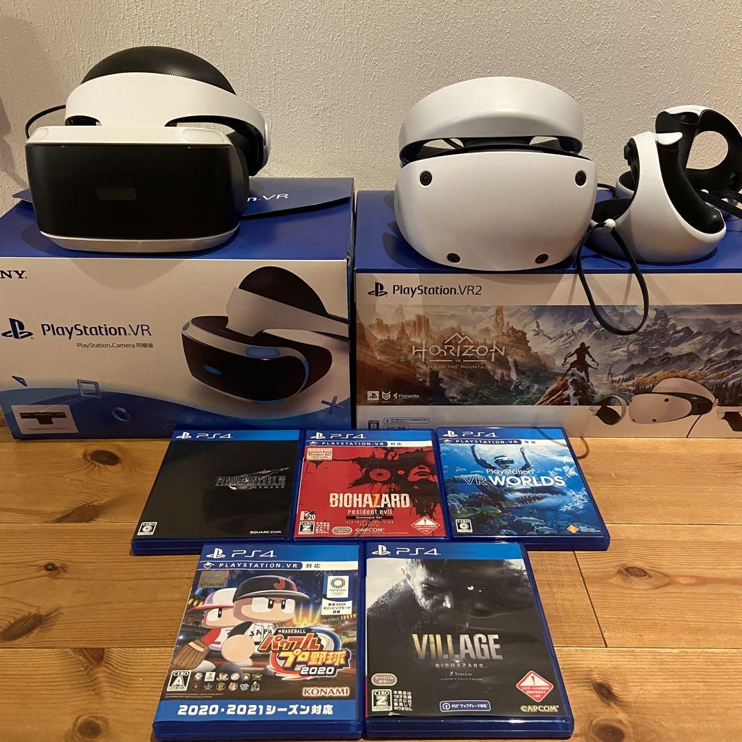 PSVR2&1とソフト5本セット
