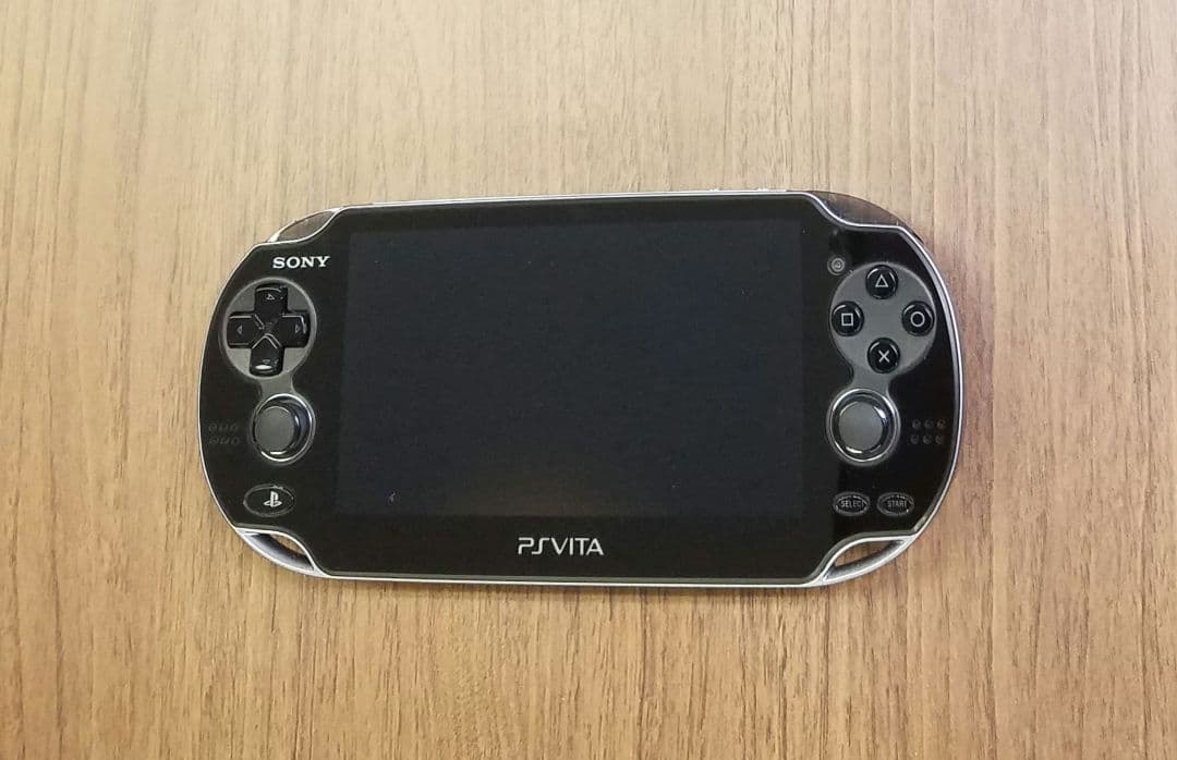 SONY PS VITA モデルPCH-1000 ブラック 純正充電器セット