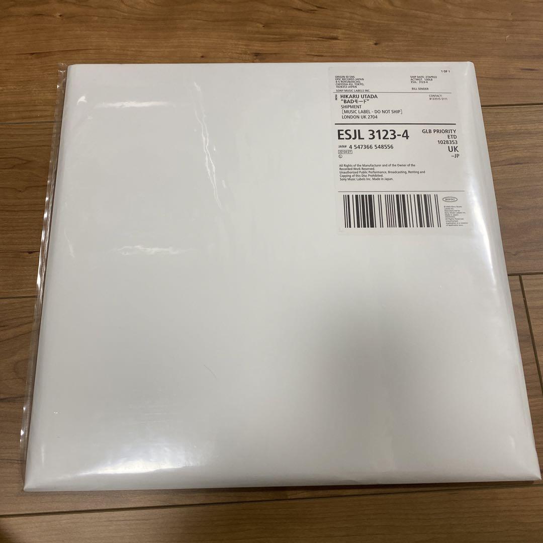 宇多田ヒカル BADモード アナログ