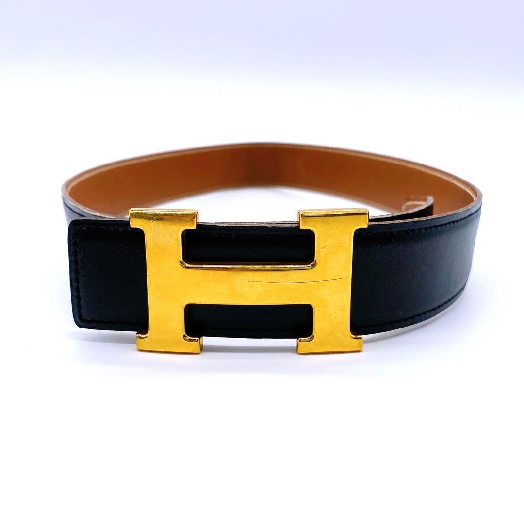 HERMES エルメス コンスタント Hバックル ベルト ⚪︎Y刻印 メンズ