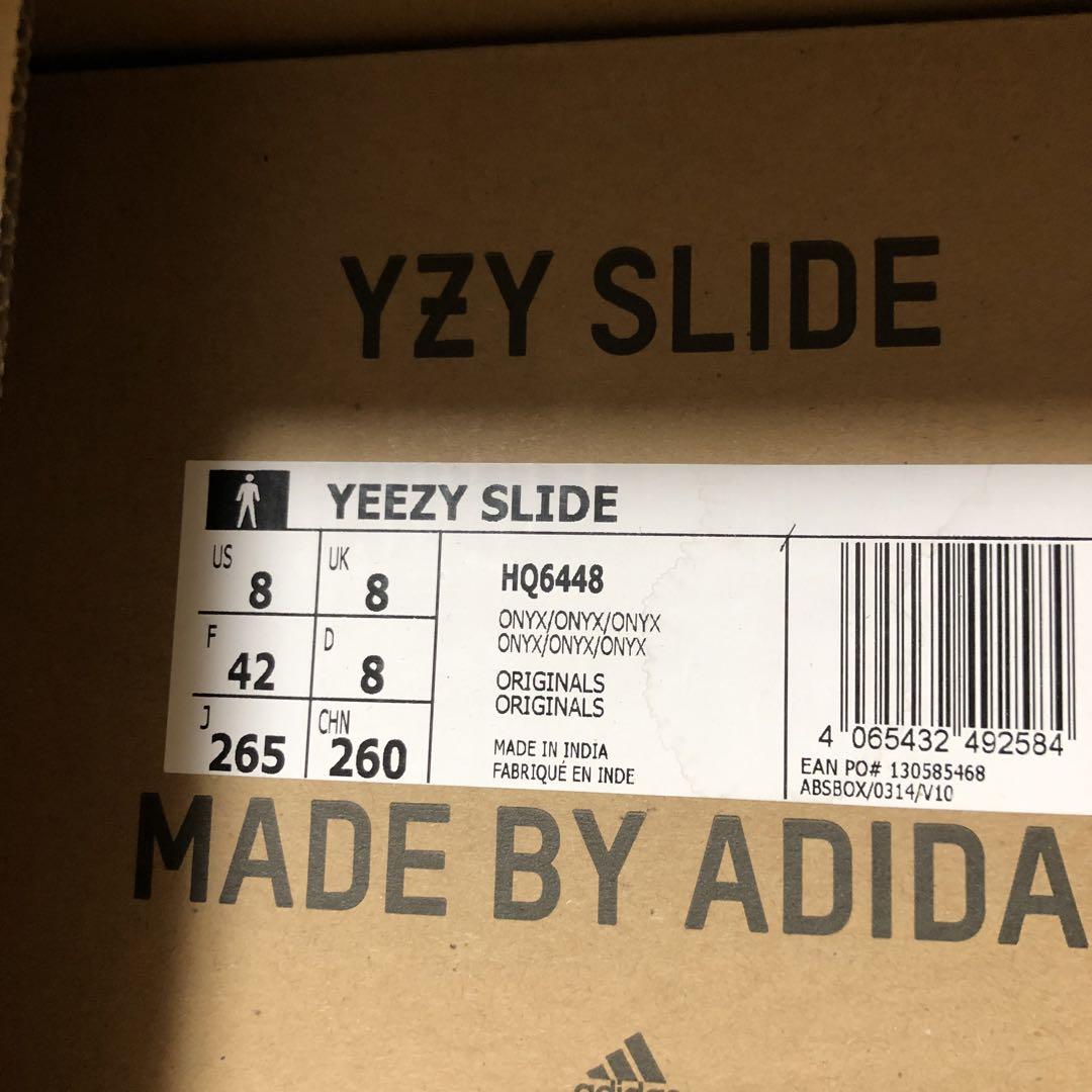 サンダル Adidas ADIDASYEEZY Slide \"ONYX\"