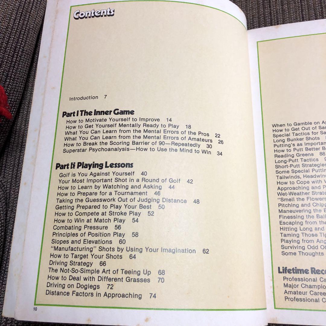 Jack Nicklaus’ Playing Lessons
