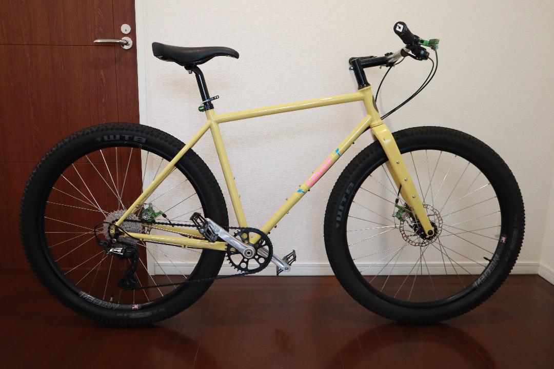 自転車本体 Crust bikes Evasion Lite pale yellow M