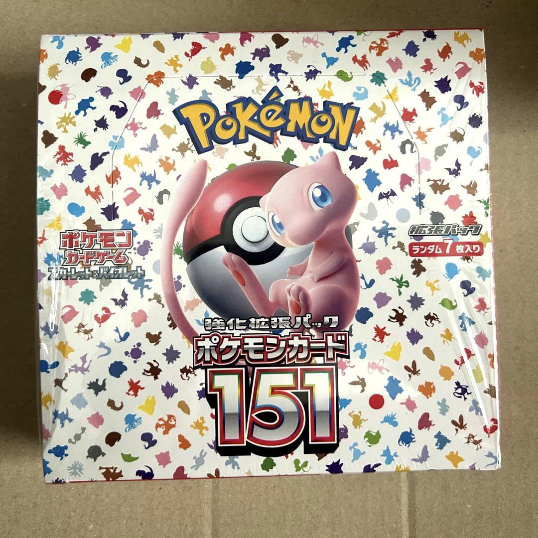 ポケモンカード 151 シュリンク付き 1BOX