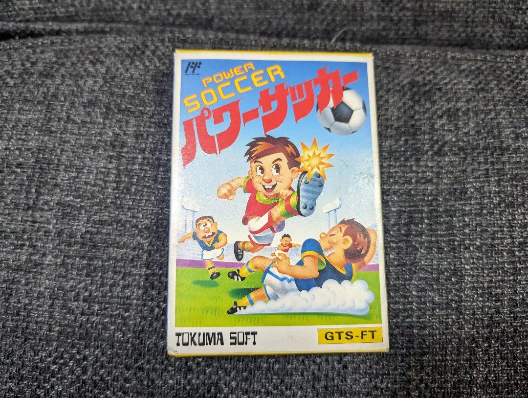 パワーサッカー ファミコン 箱説付