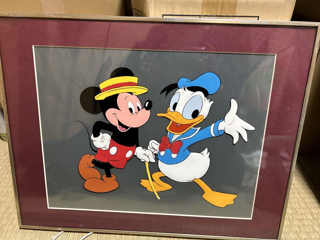 ディズニー セル画 ドナルドダック ミッキーマウス