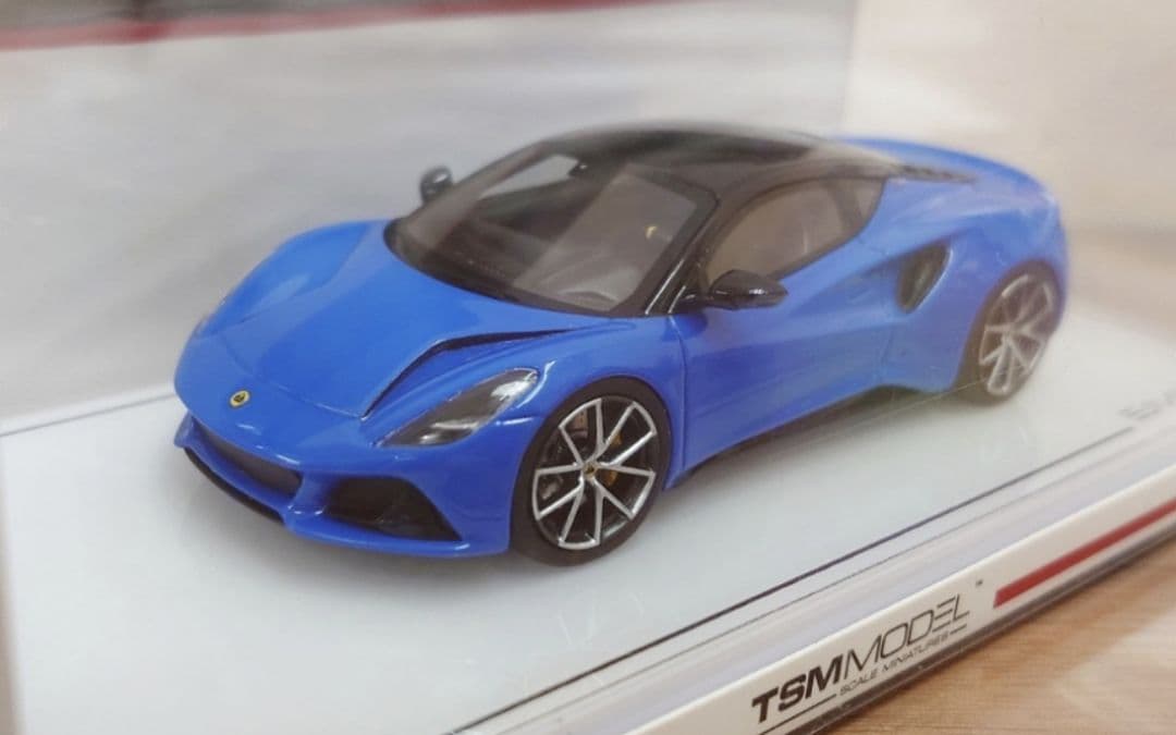 ★TSM MODEL(ロータス エミーラ)セネカブルー ★ミニカー