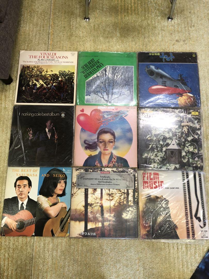 昭和レコード 54枚まとめ売り(レコード特有の音/昭和へタイムスリップ!