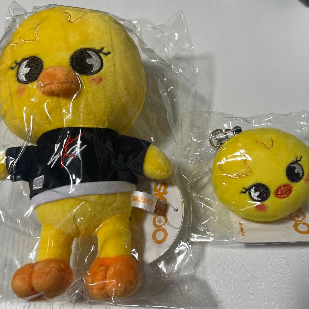 skzoo BbokAri ぬいぐるみ フェイスキーリング セット
