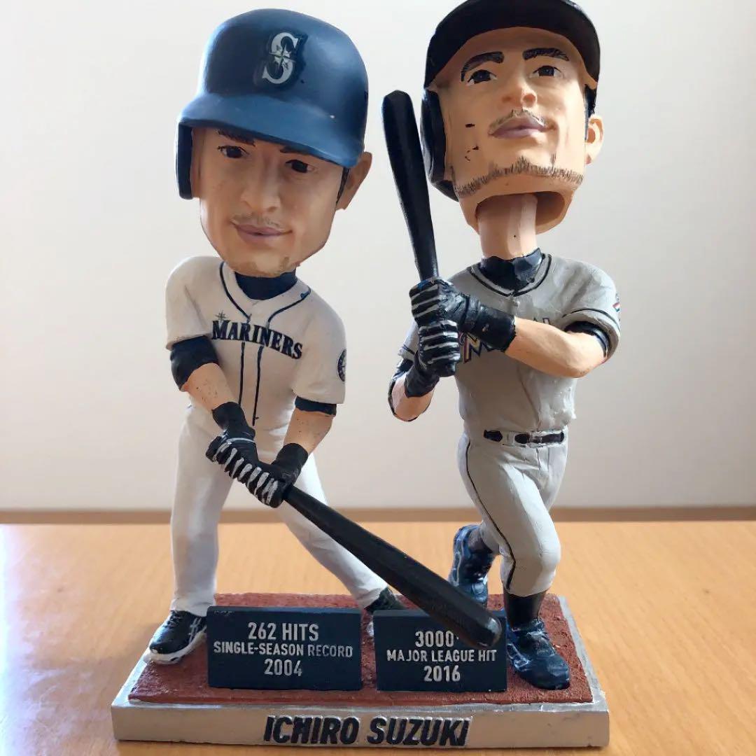 イチロー 限定ボブルヘッド 3000記念グッズ